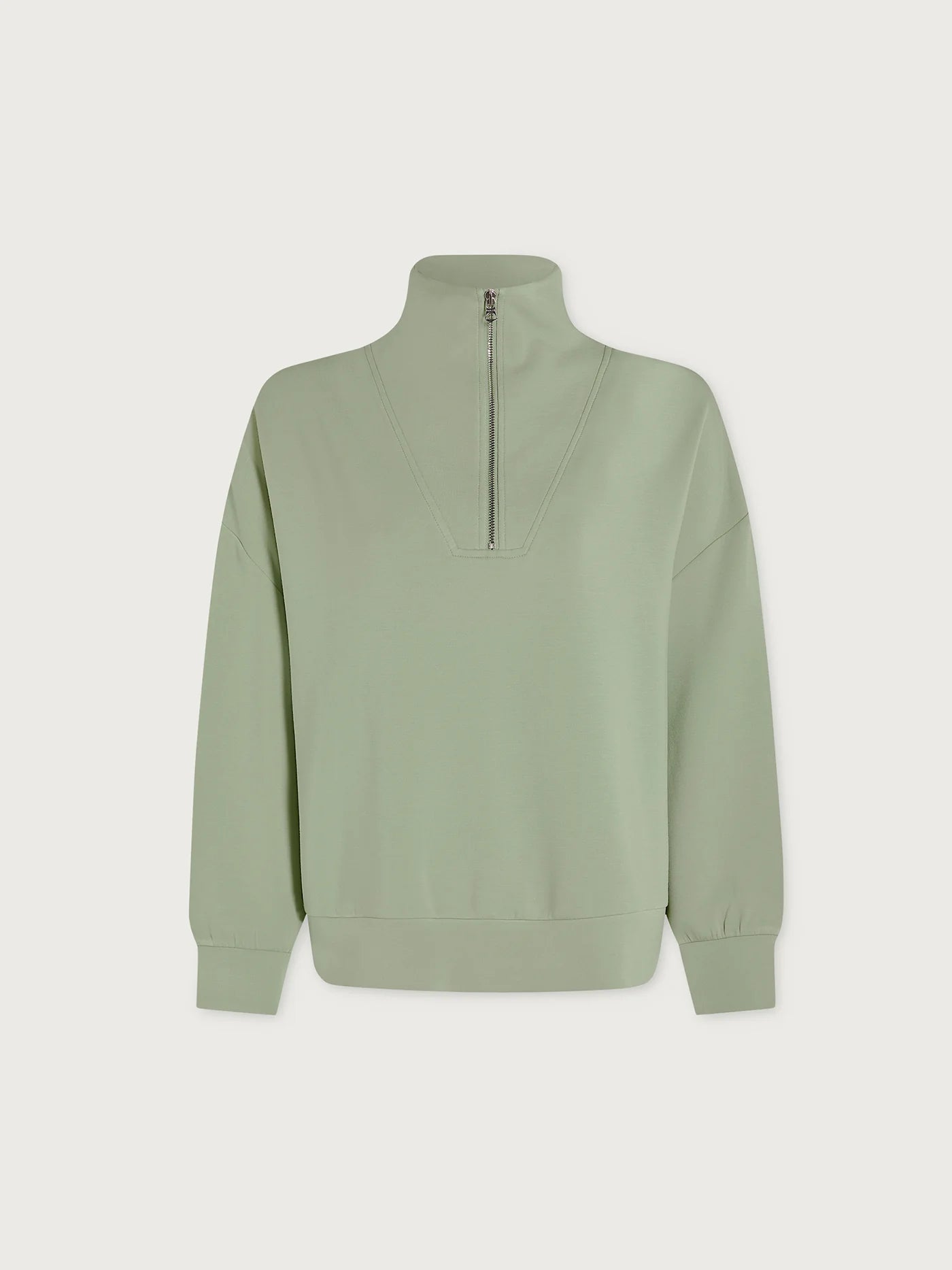 VLY Half Zip Sweat Green Tea