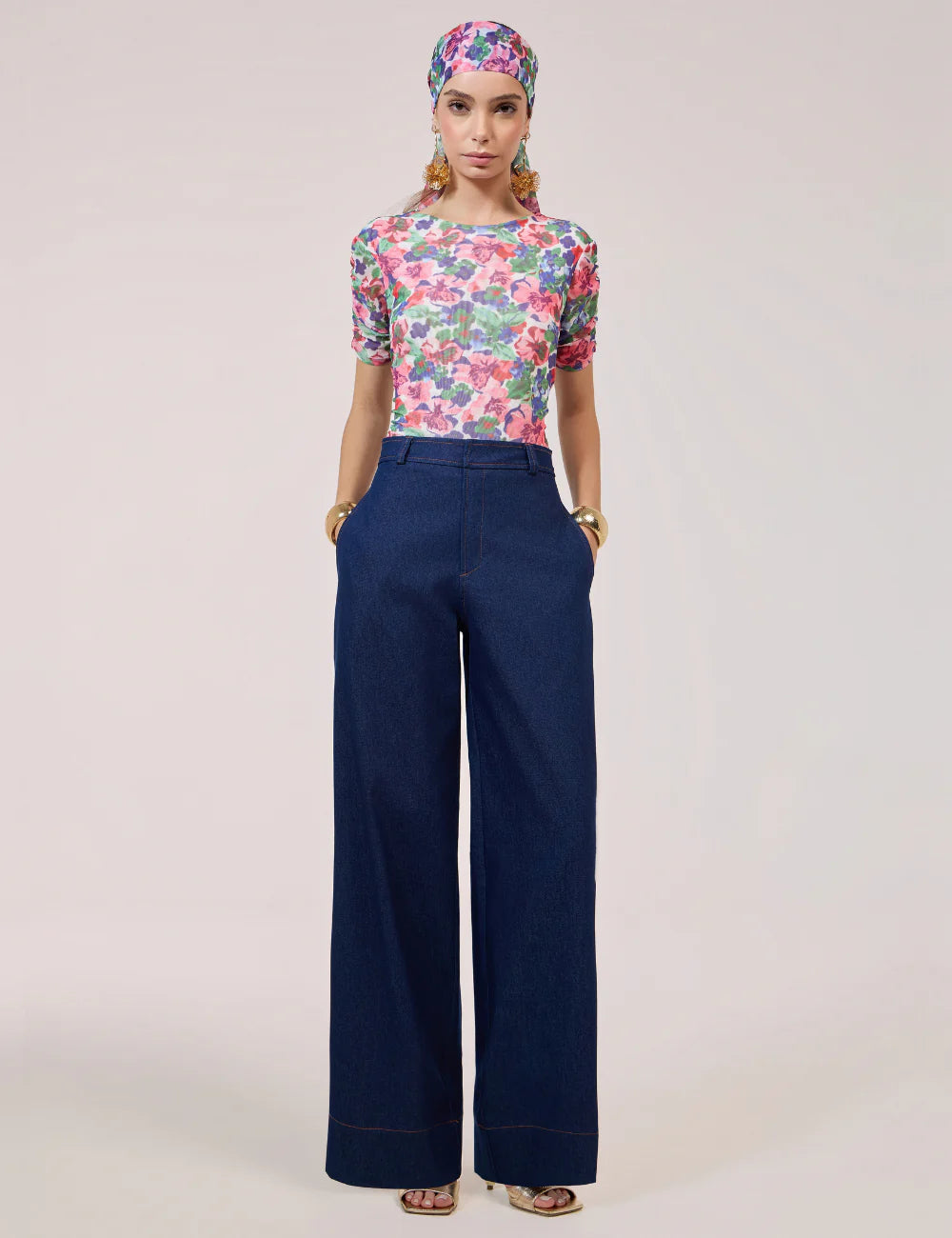 STRSS Straight Blue Denim Pants