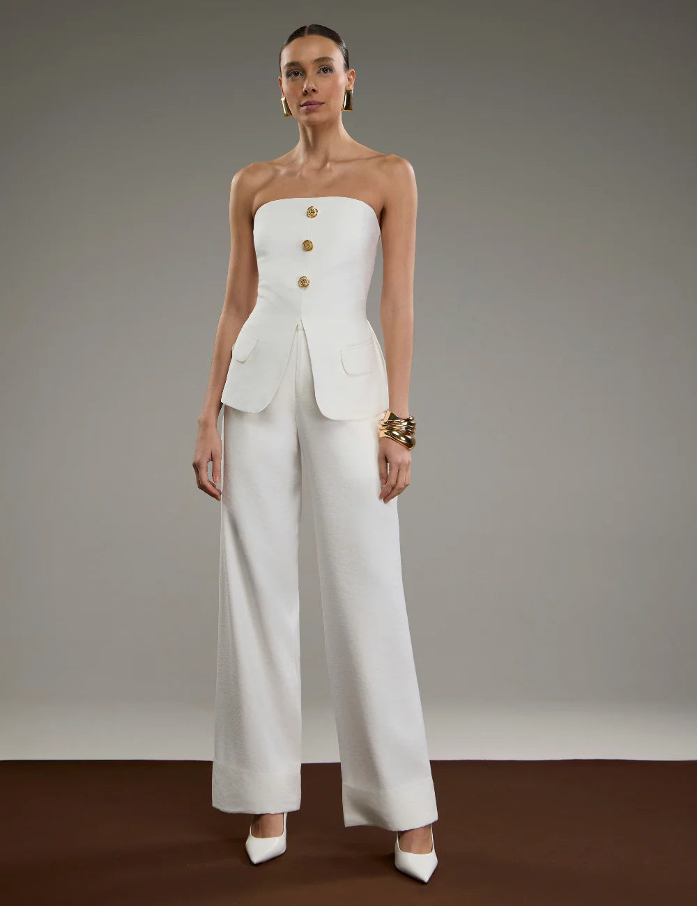 STRSS Off White Strapless Set