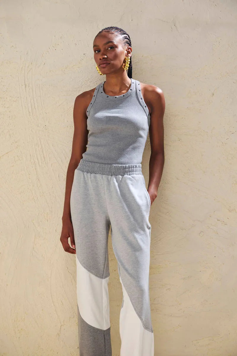 SKU Light Sweater Grey Sport Set
