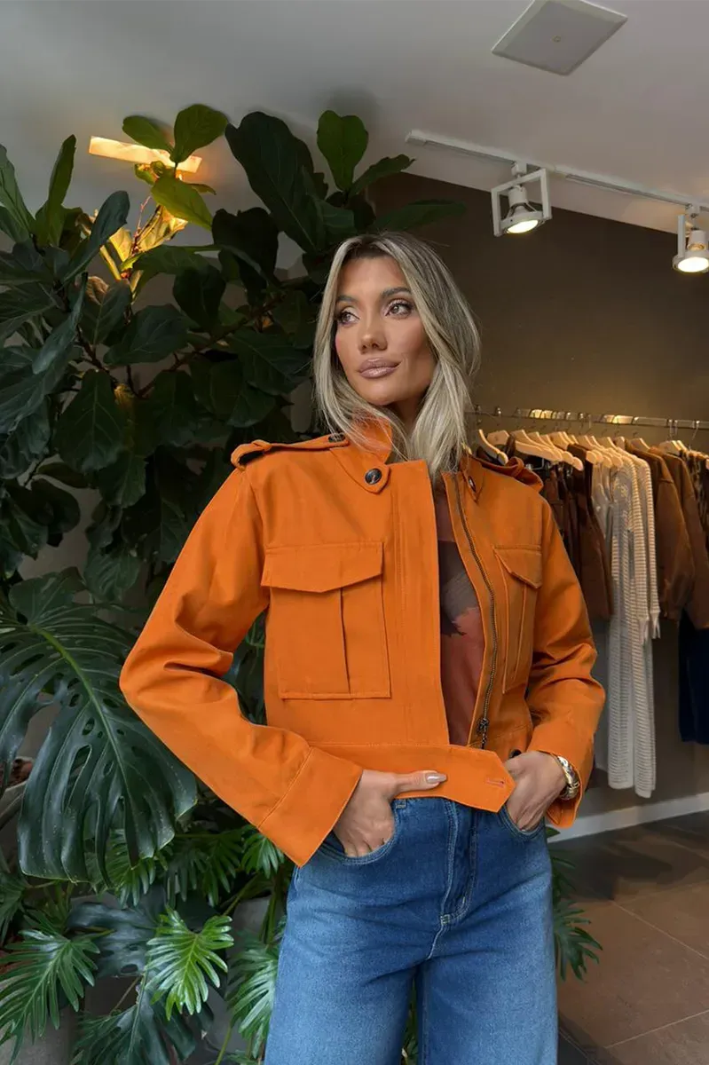 SKU Removable Collar Jacket