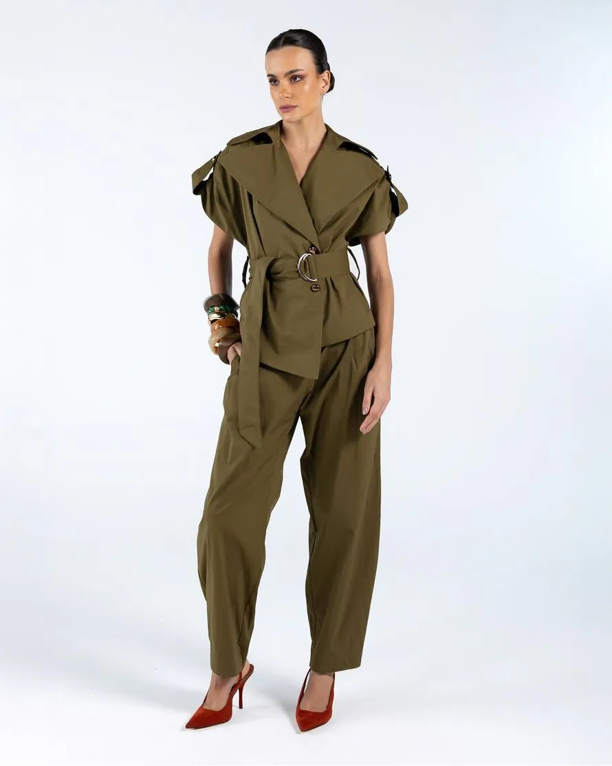 ANF Carrot Military Green Set