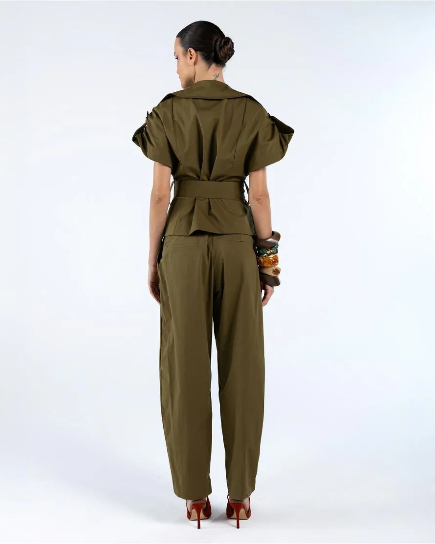 ANF Carrot Military Green Set