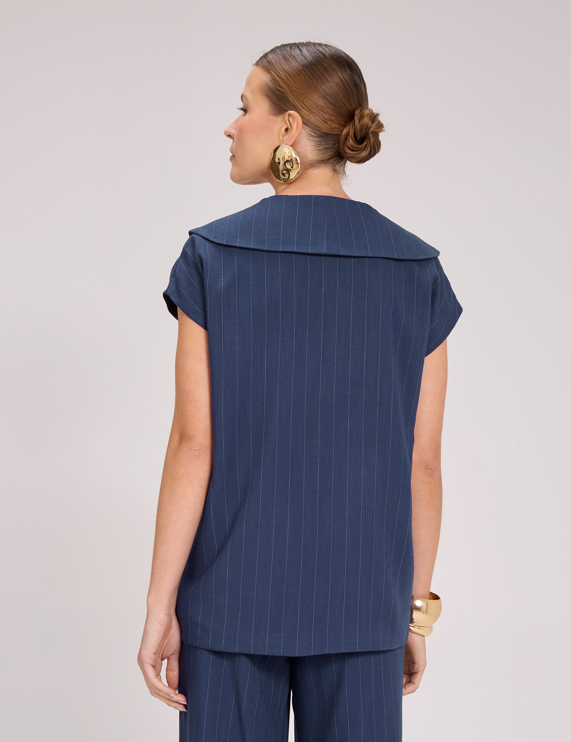 UC Livia Chalk lines Navy Set