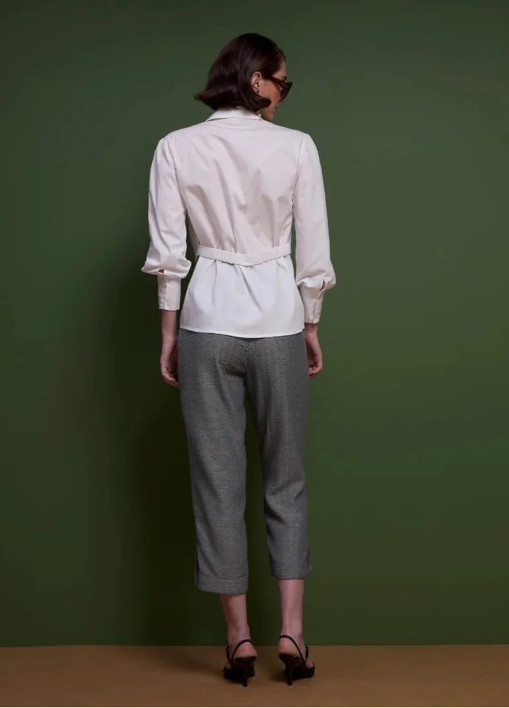 STRSS White Modern Shirt