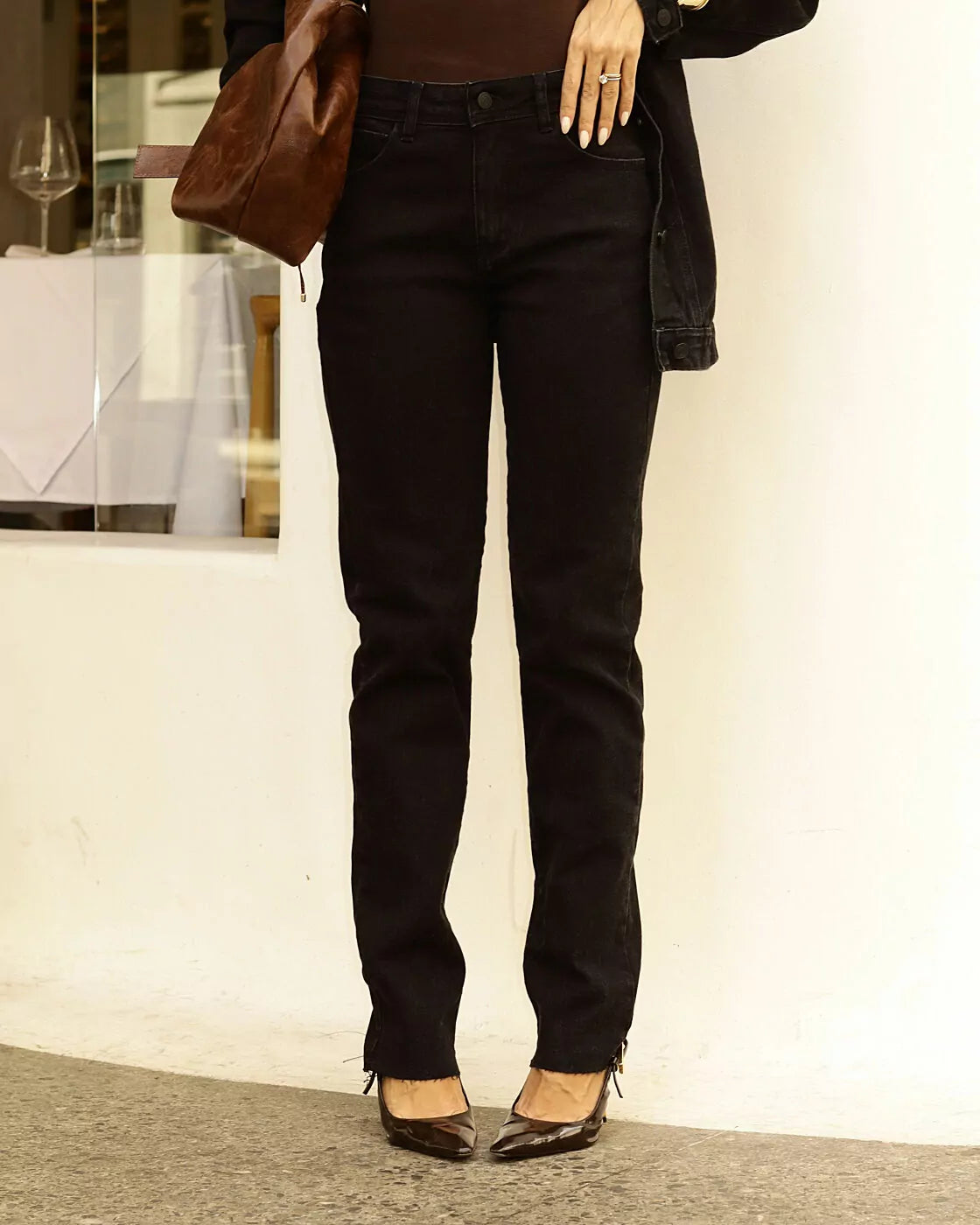 ACC Vita Black Denim Set
