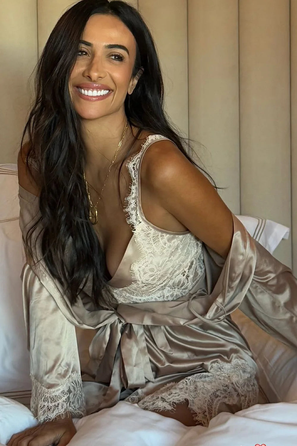 MISVC Luxury Nightgown Champagne Silvia