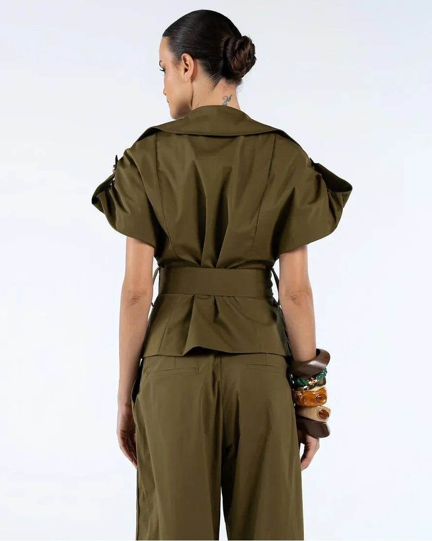 ANF Carrot Military Green Set