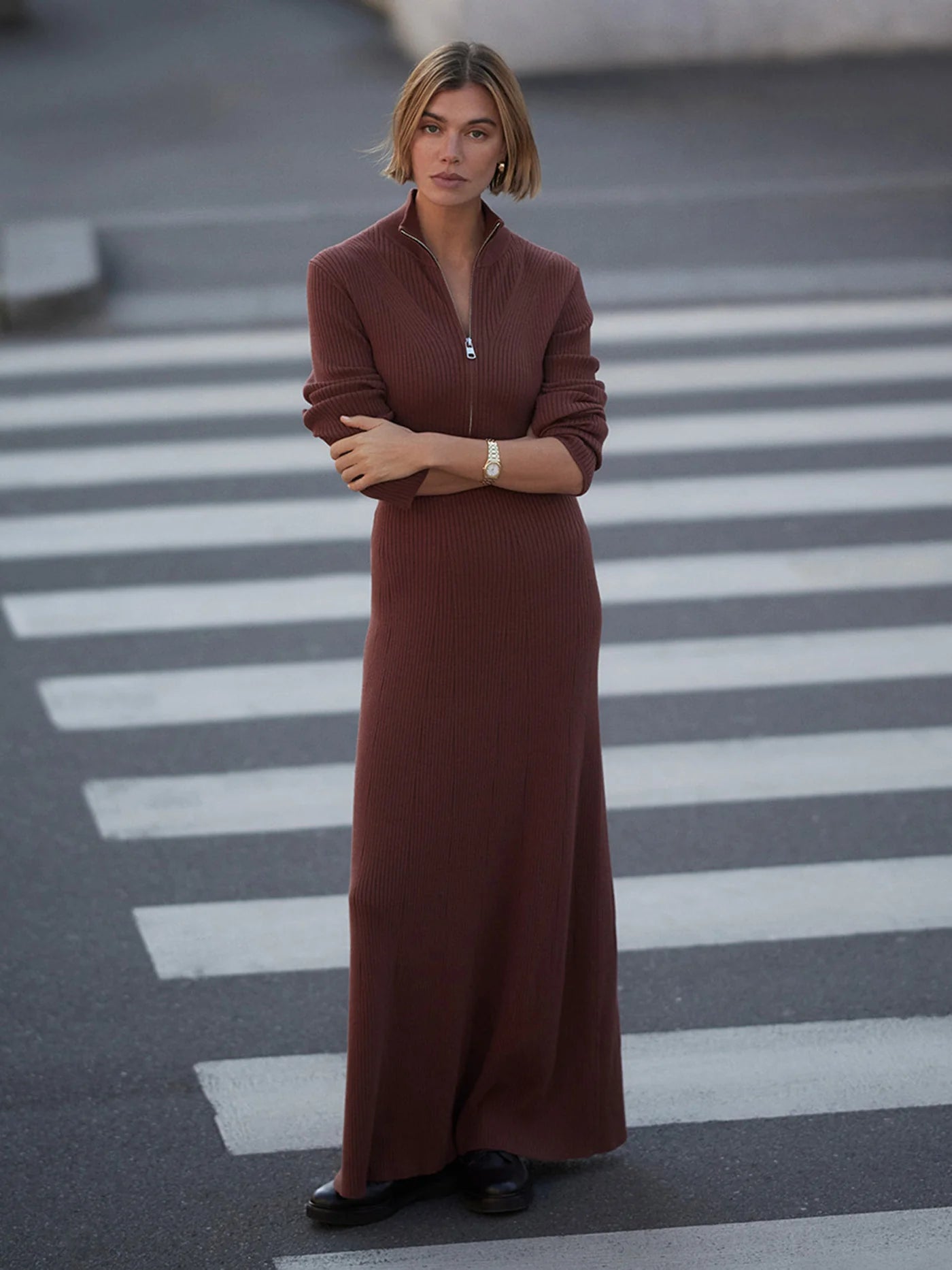 VLY Brunet Maxi Dress