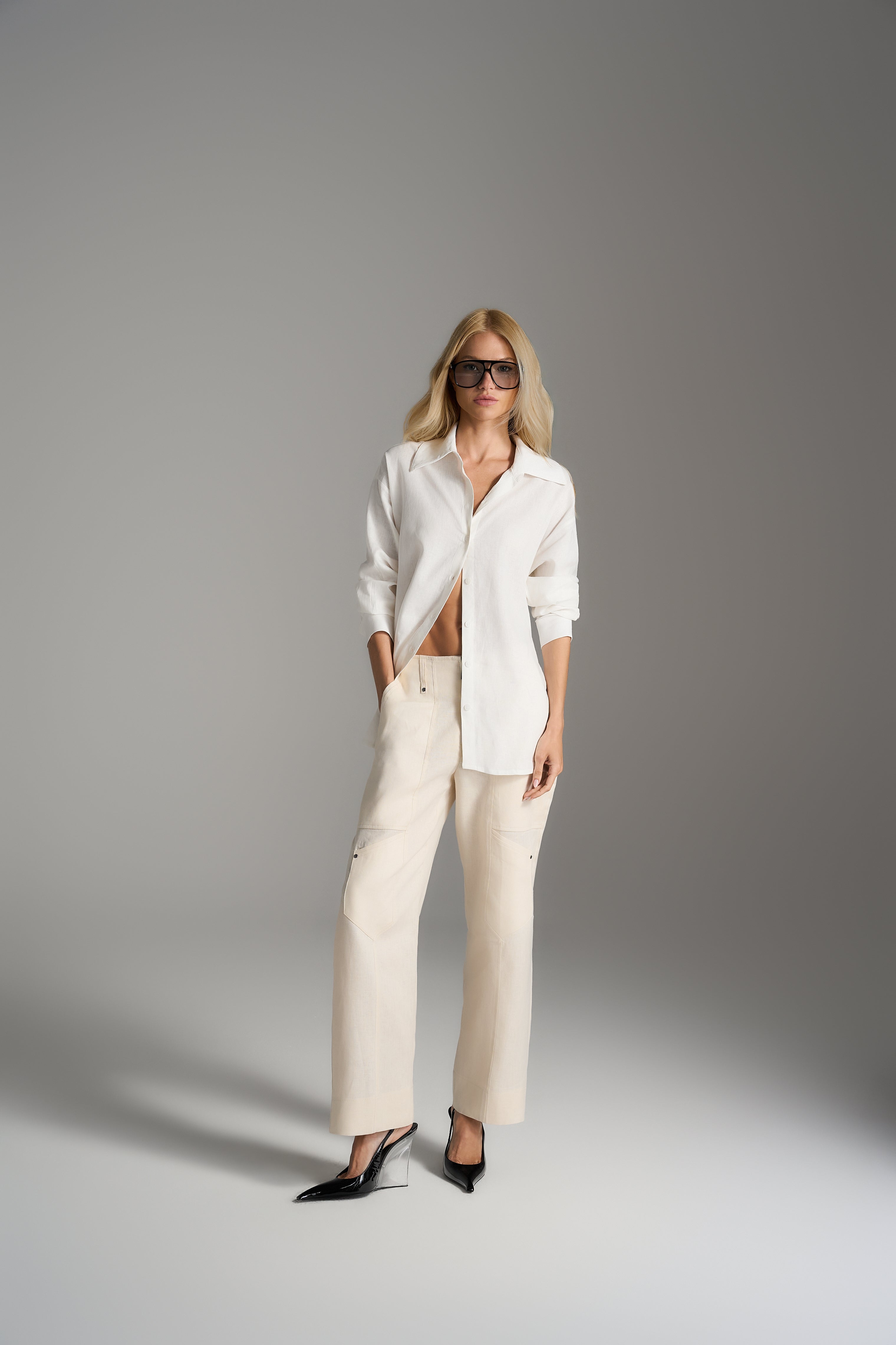 SKU Urban Linen Sand Pants