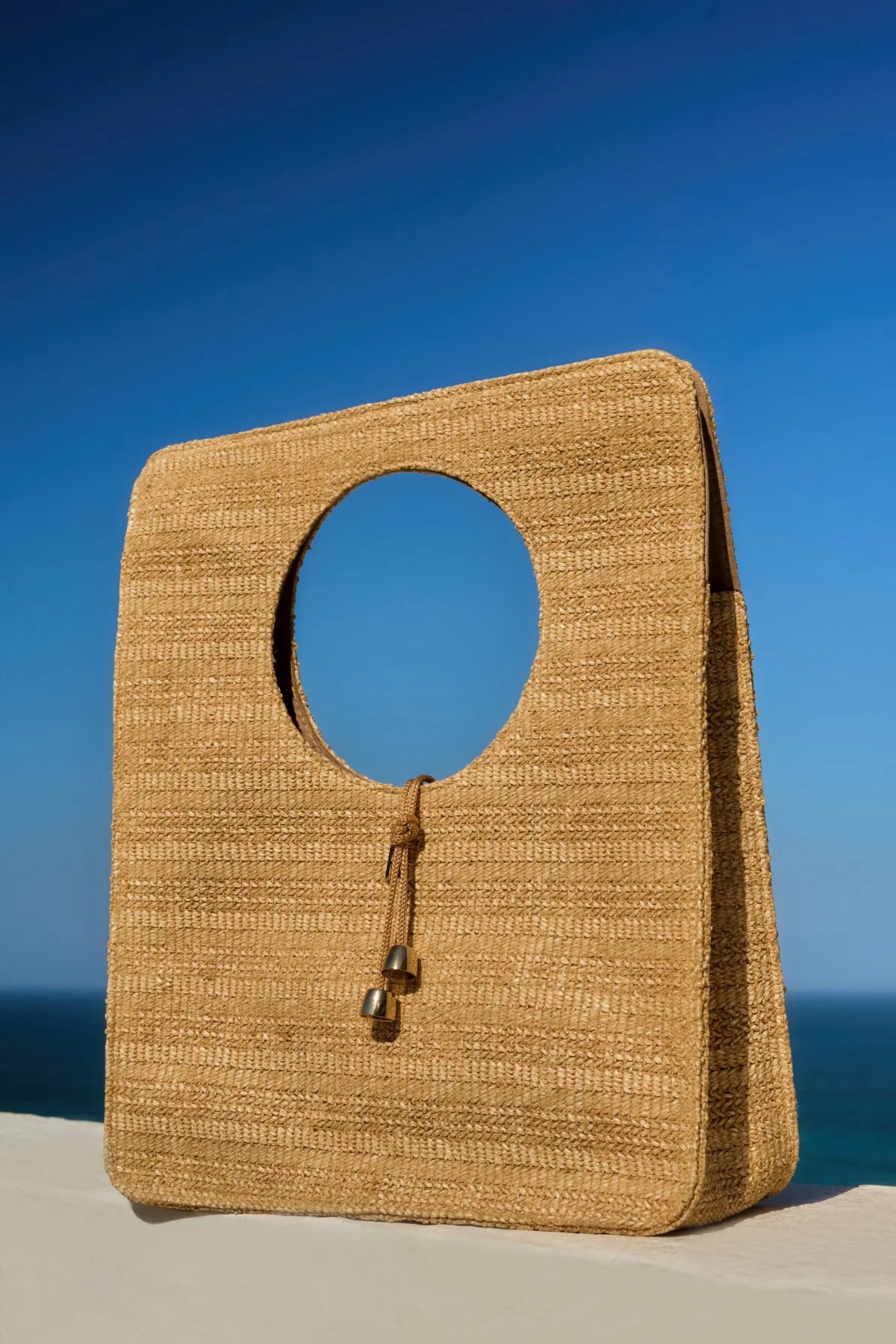 ANF Beach Raffia Bag