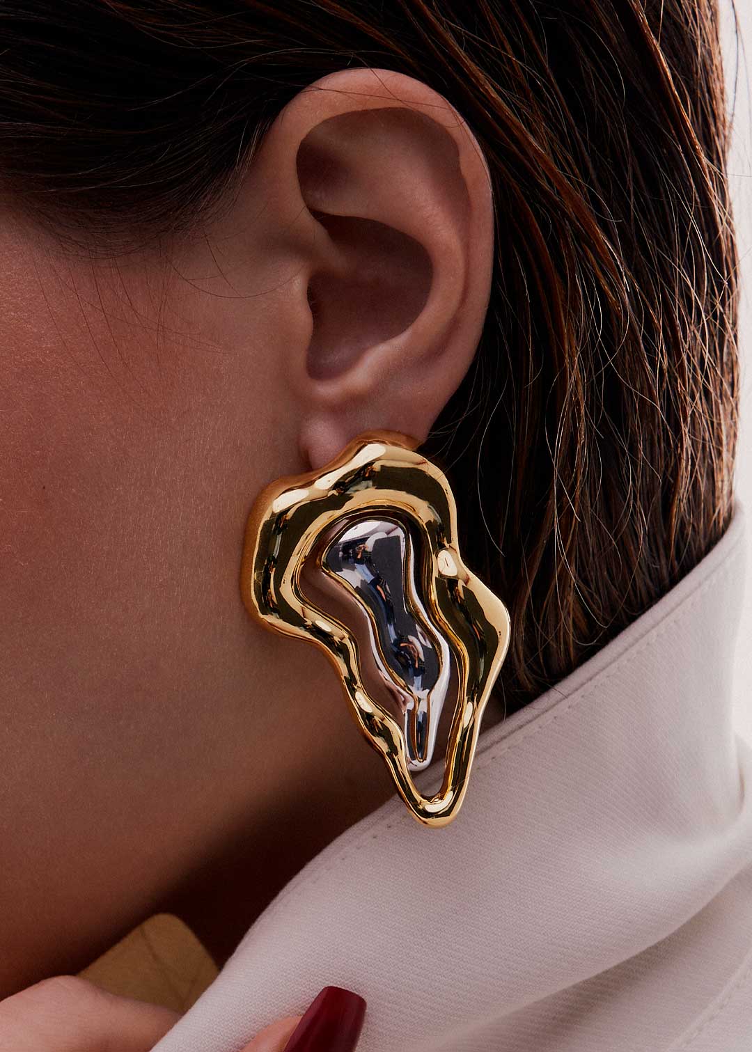 BHP Bicolor Earrings Grande Antítese