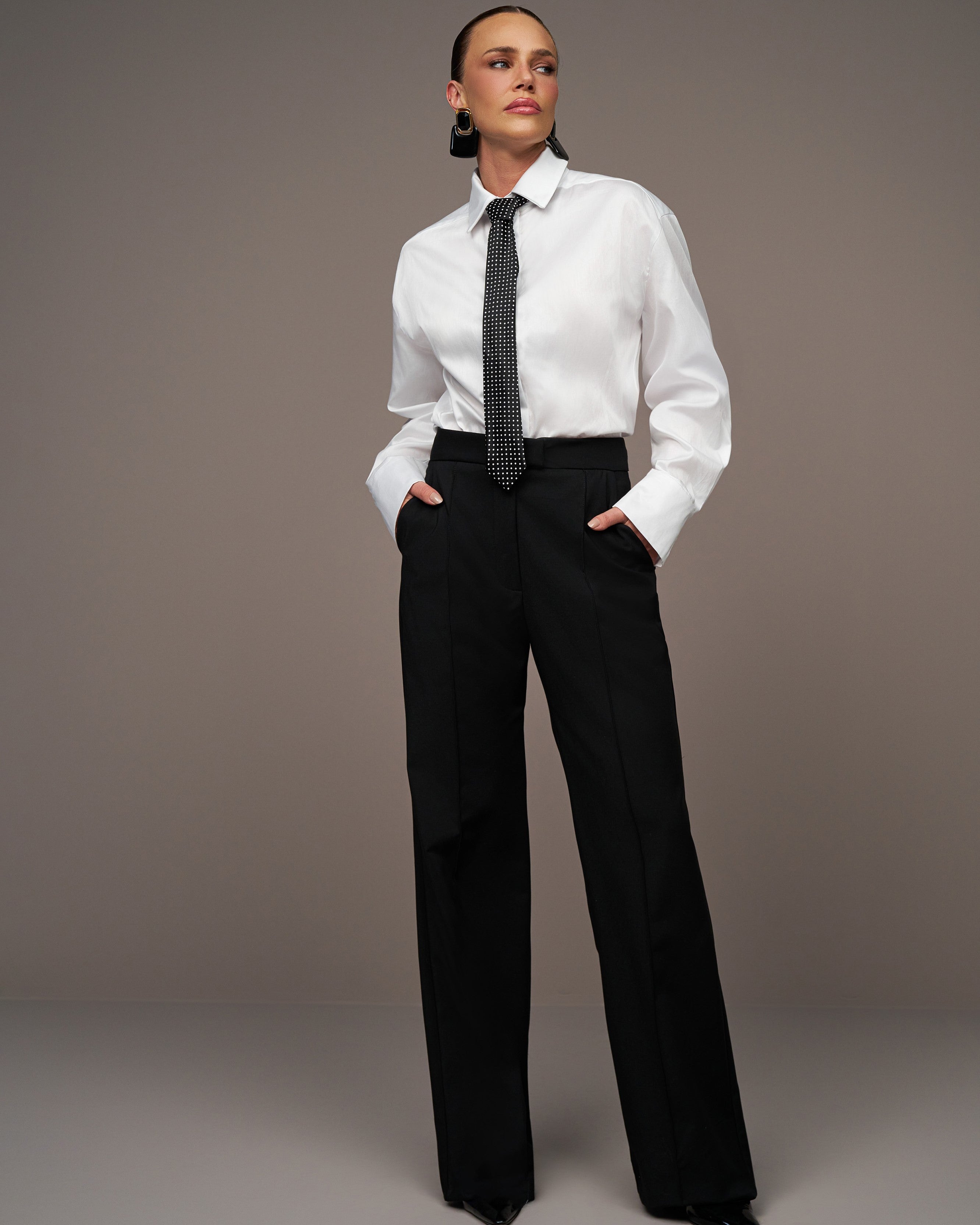 ANF Oversized Cotton Shirt