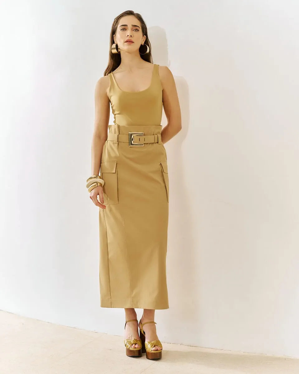 ANF Juju Camel Bodysuit