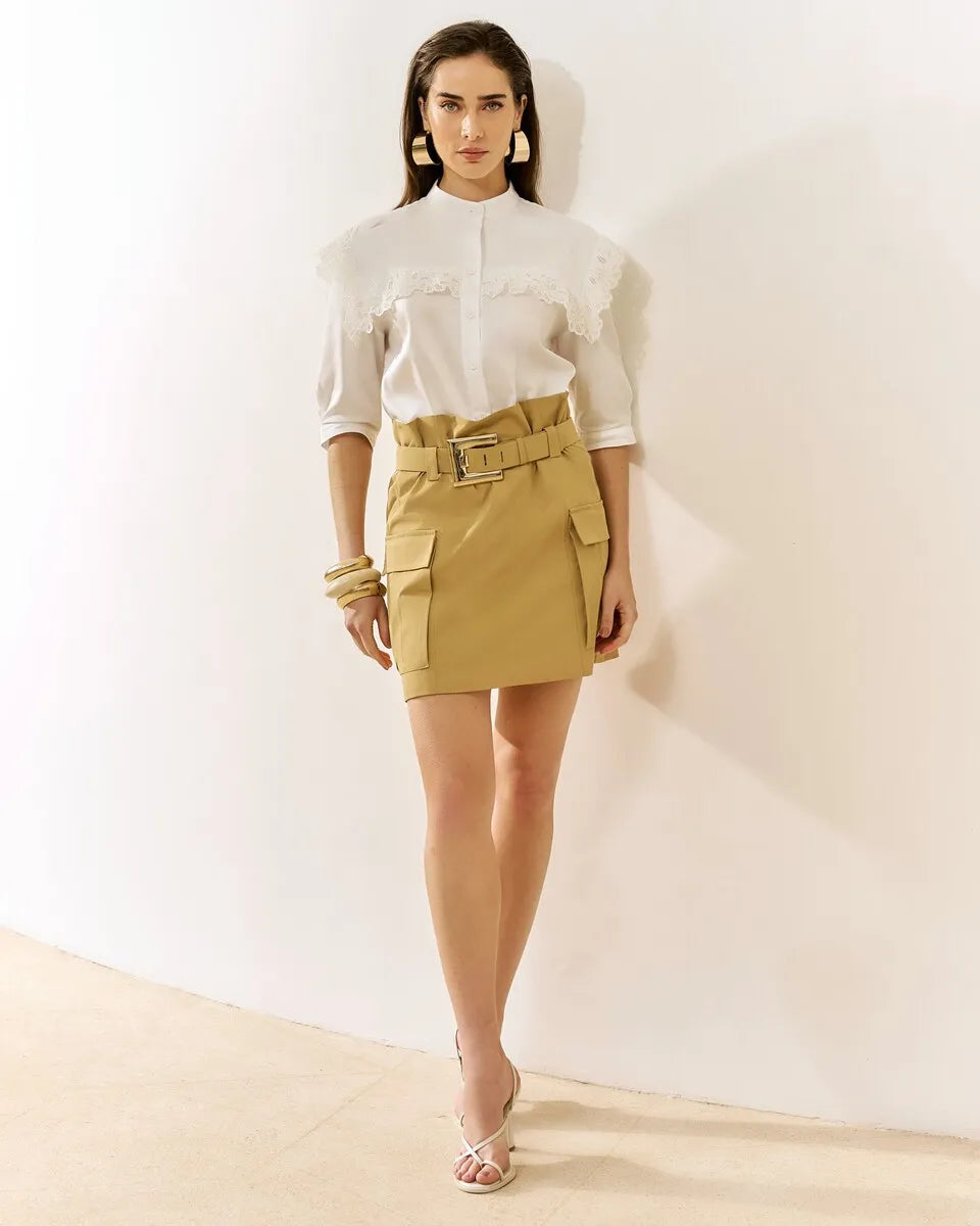 ANF Camila Clochard Mini Skirt