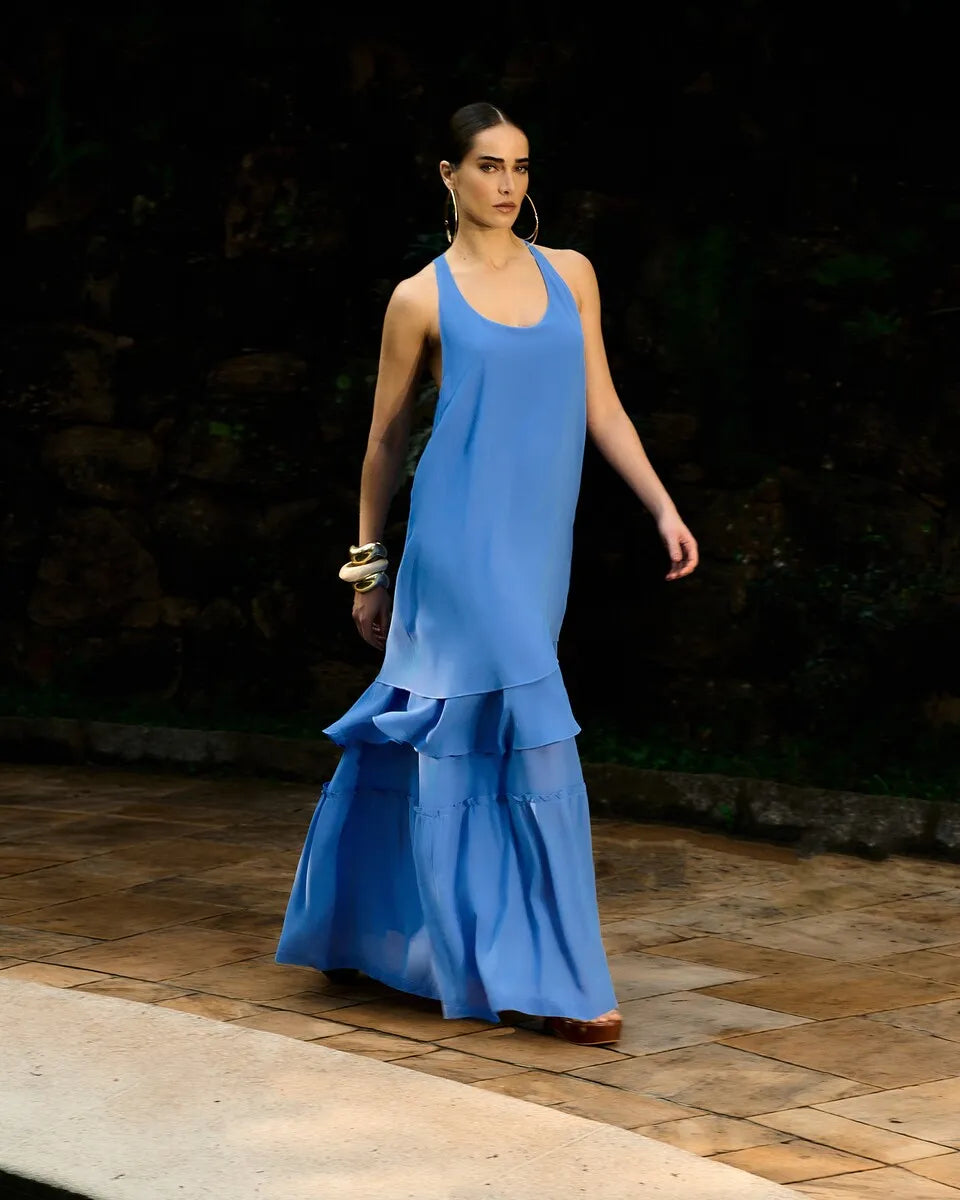 ANF Serene Blue Long Dress