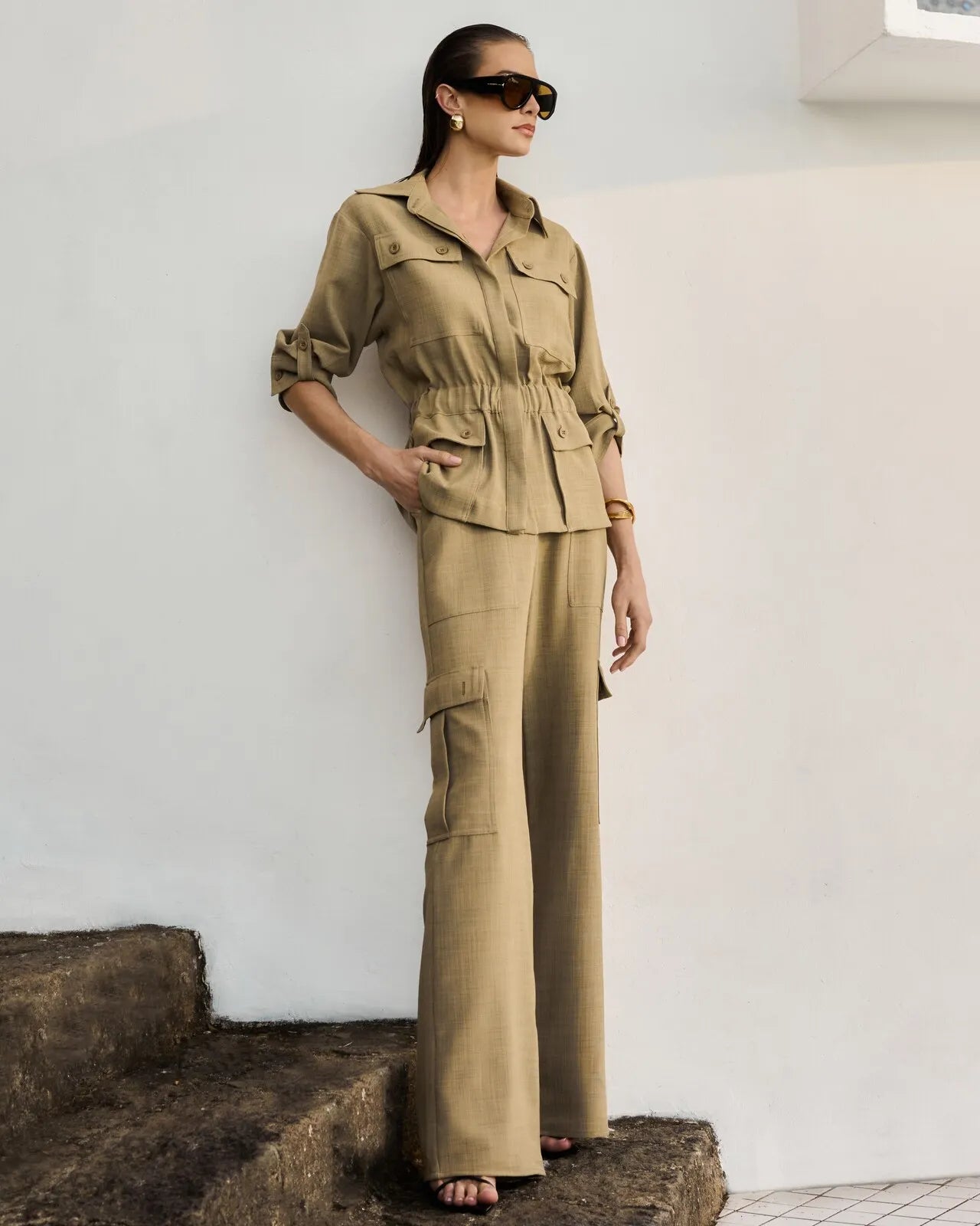 ANF Tailored Sport Chic Green Set