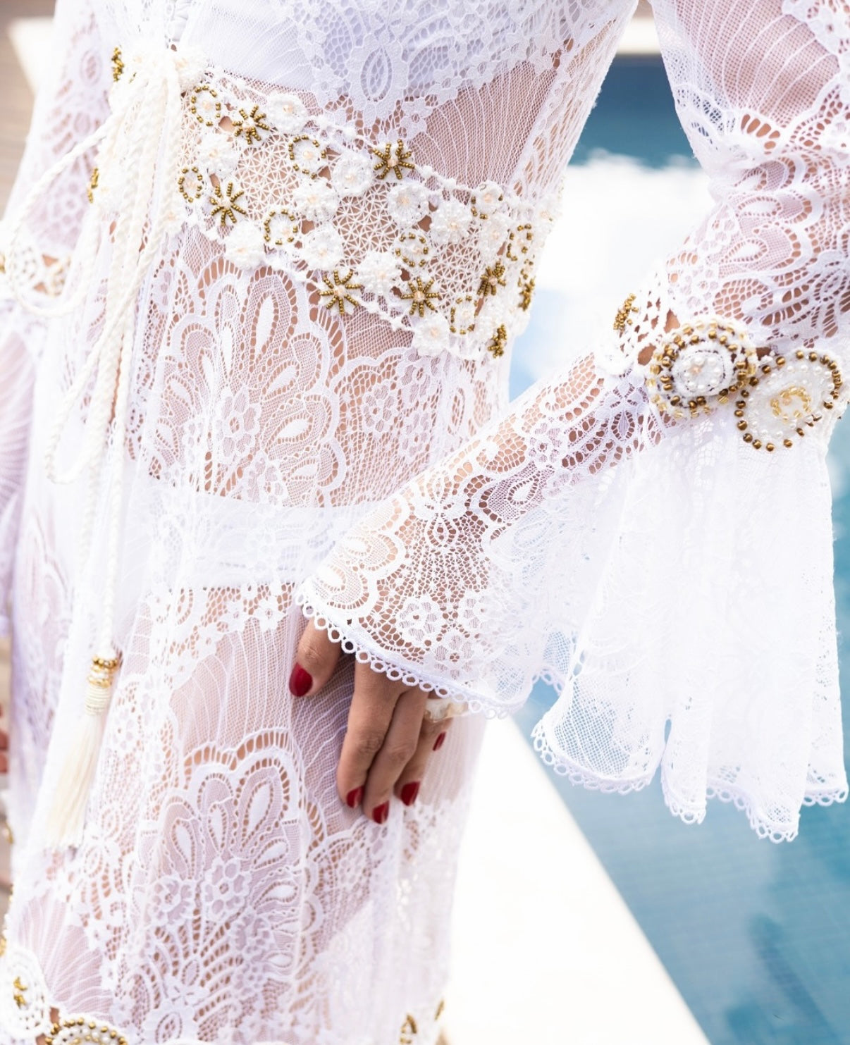 AMMT Chantilly Laces Cover-up