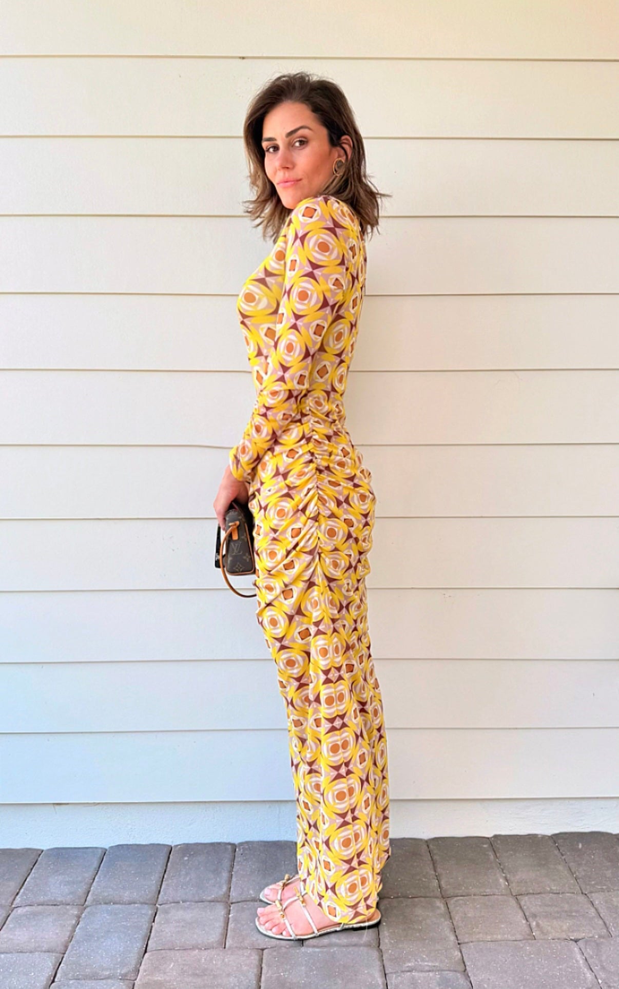 STRSS Crystal Yellow Long Dress