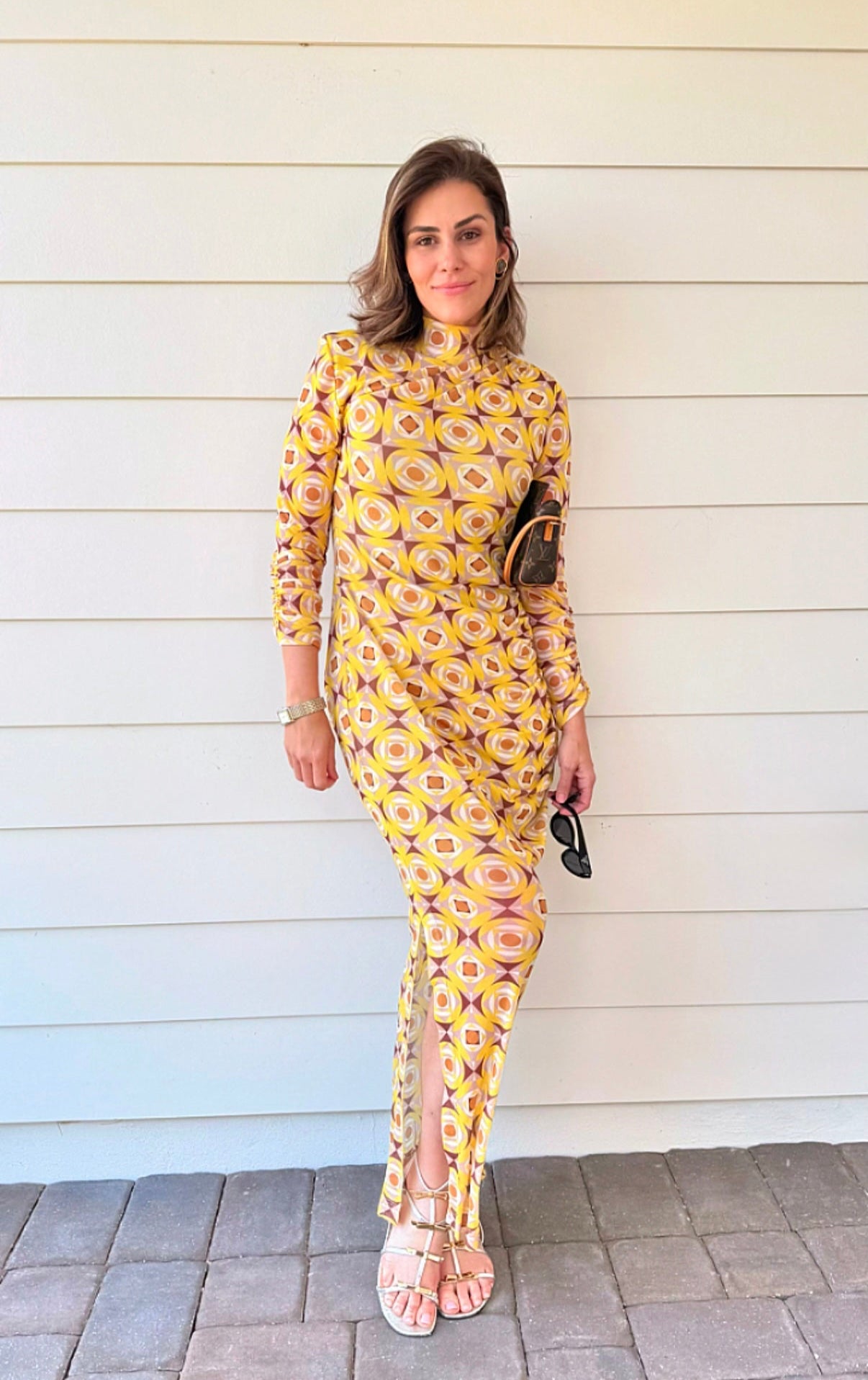 STRSS Crystal Yellow Long Dress