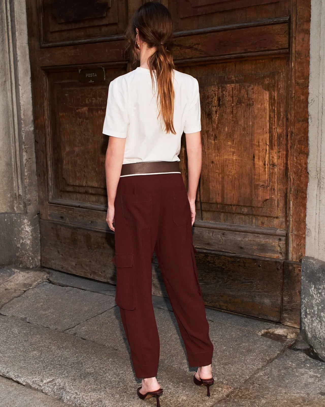 ANF Cargo Brown Pants