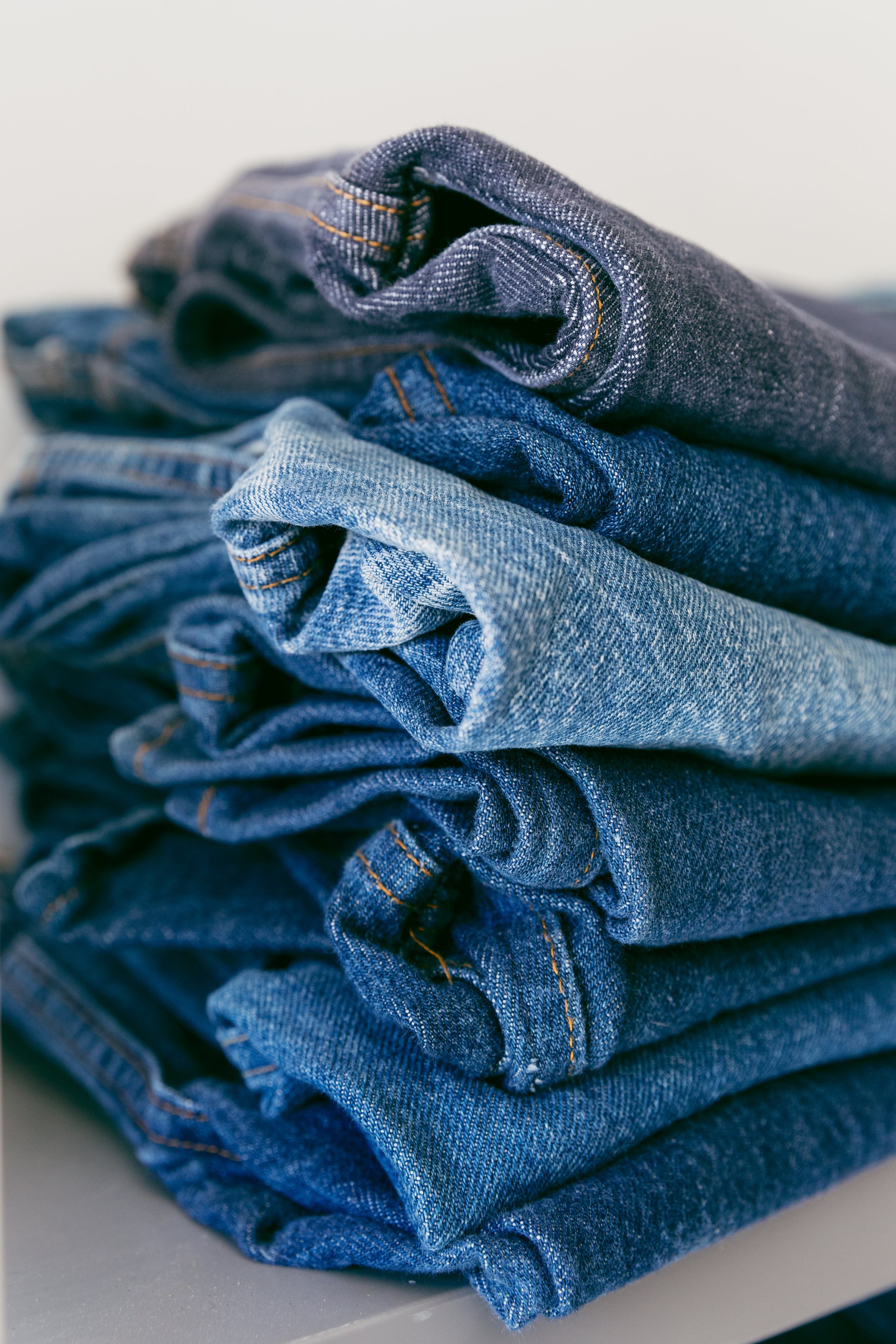STRSS Straight Blue Denim Pants