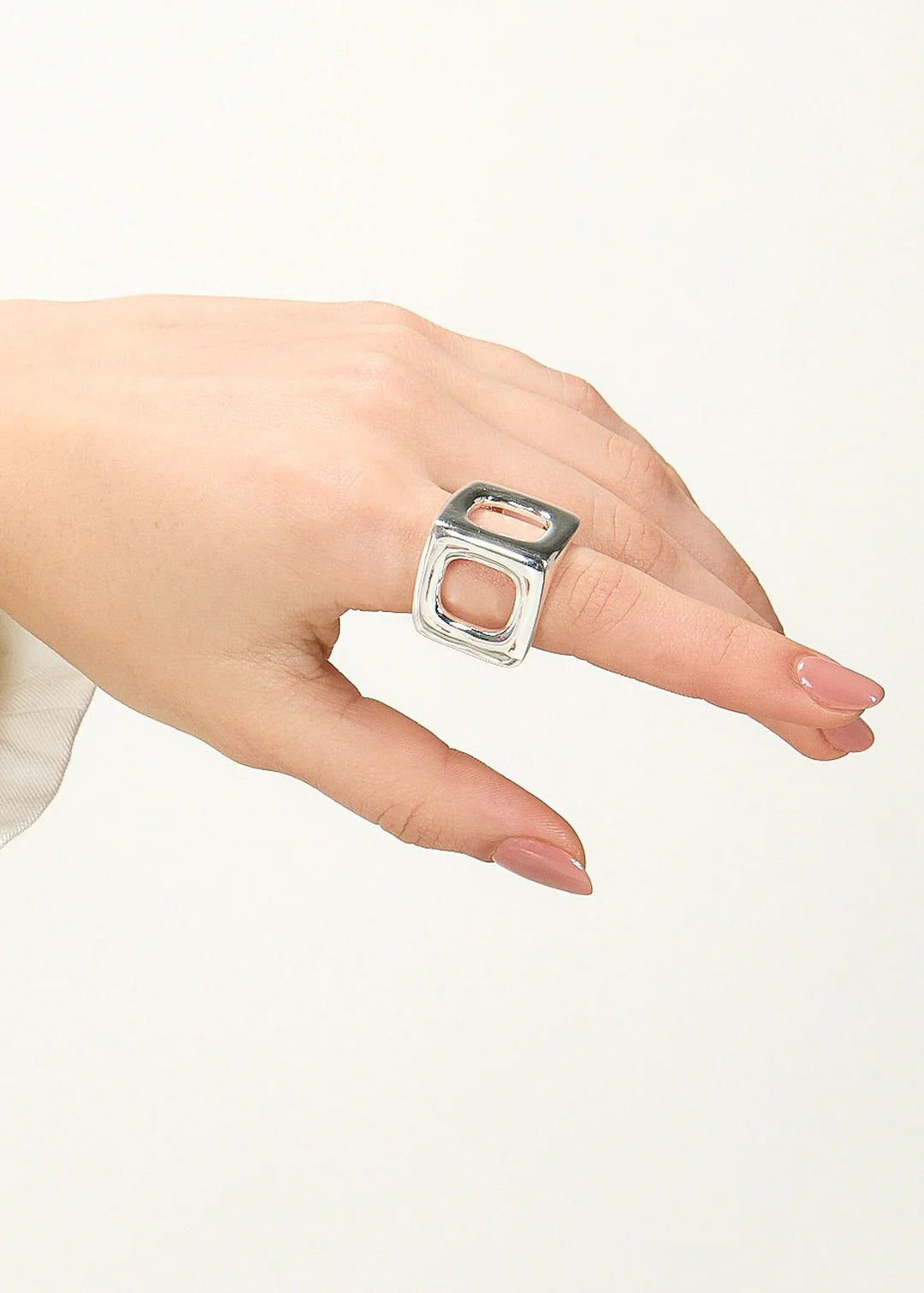 BHP Cube Revolution Ring Gold