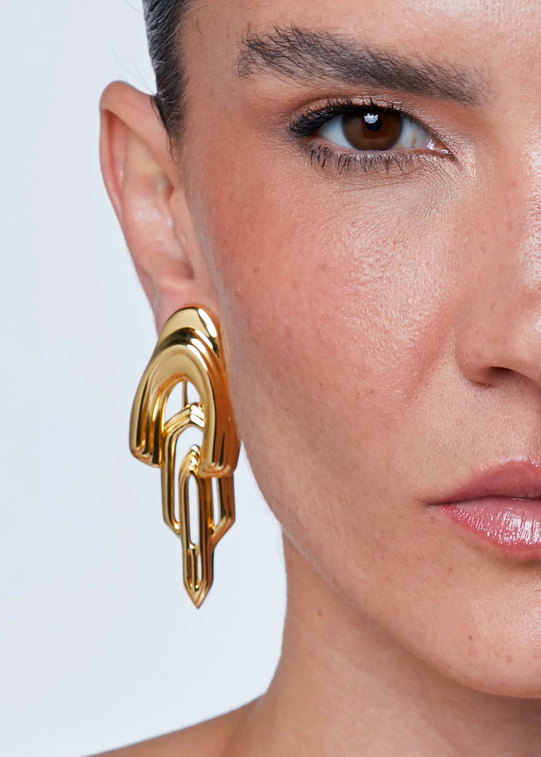 BHP Eixo Grande Earring Gold