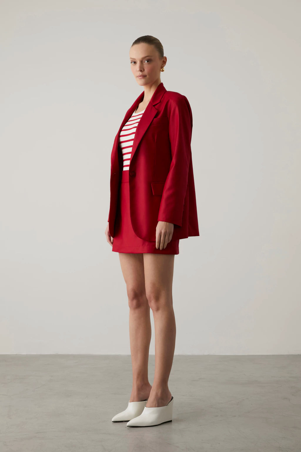 CLM Dani Red Blazer