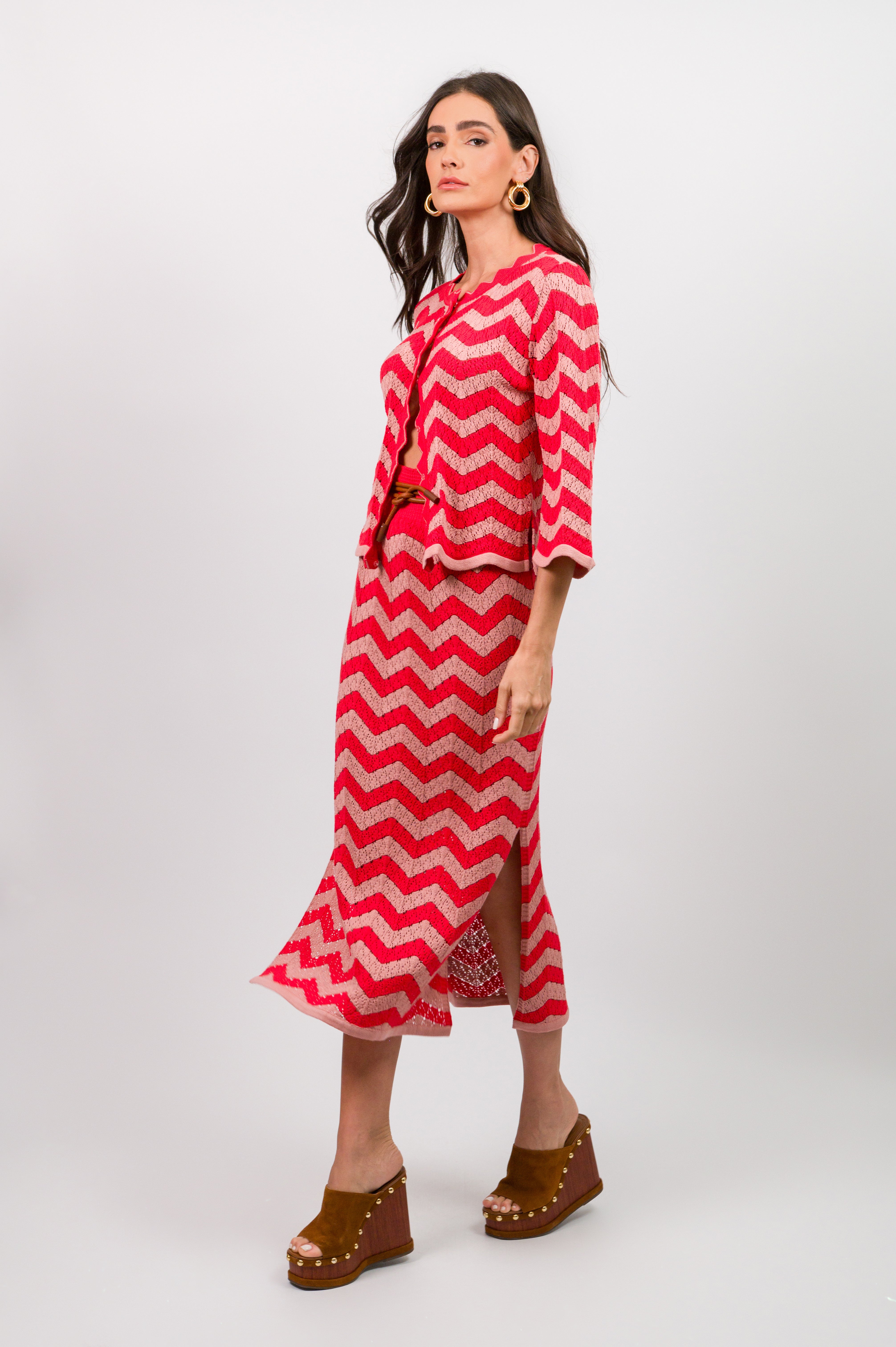 CCP Eloise Knit Midi Skirt