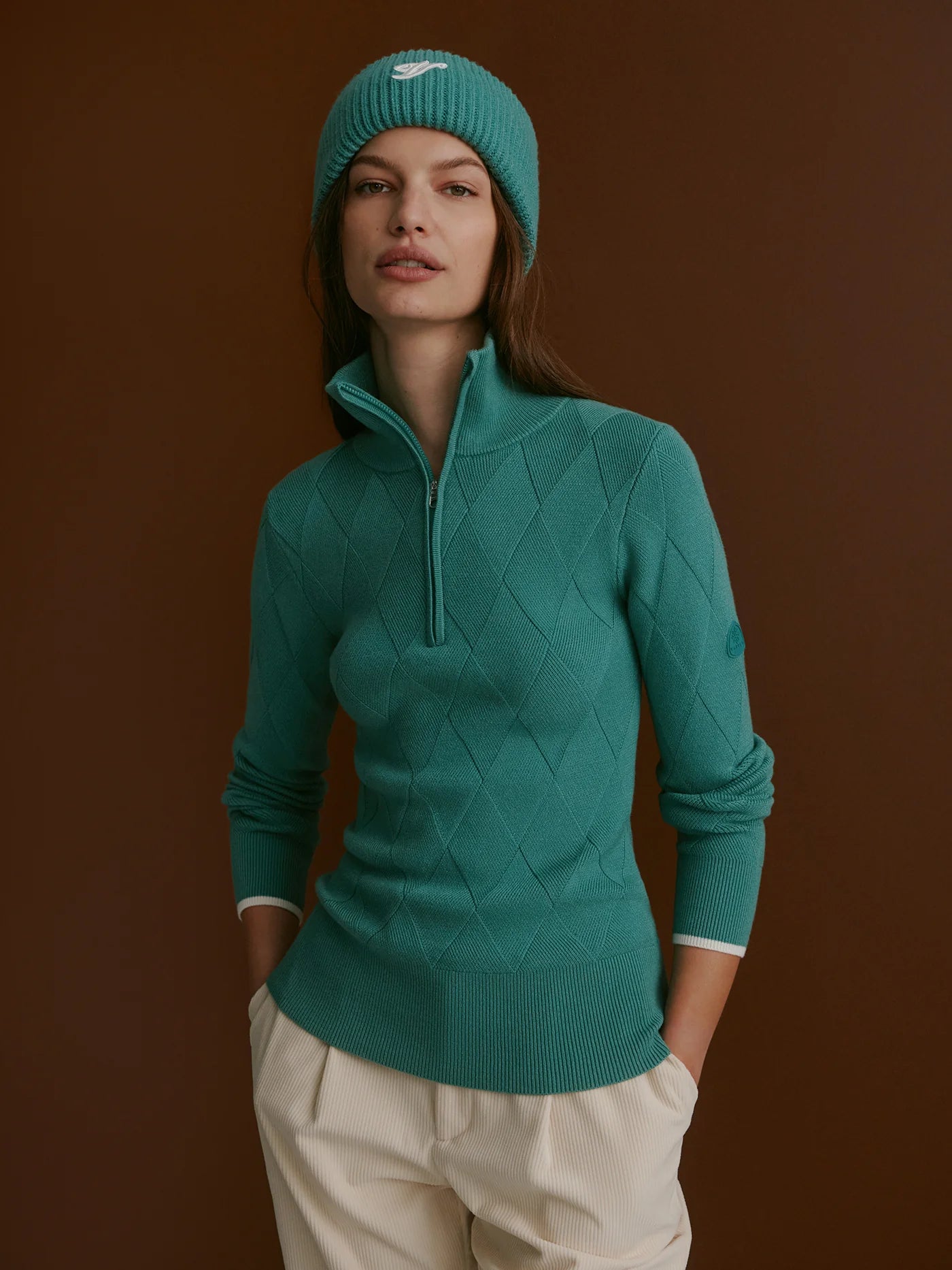 VLY Lawson Half Zip Knit