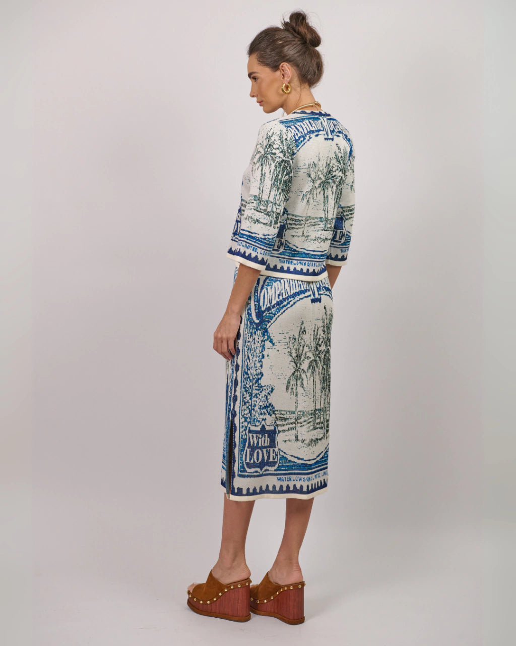 CCP Penelope Knit Blue Cardigan