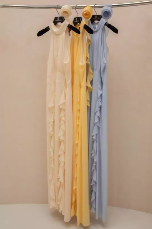 ARMD Jabo Light Yellow Long Dress