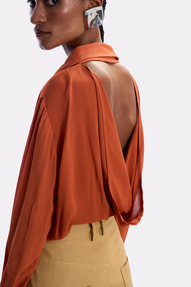 SKU Degagi Shirt Terracota