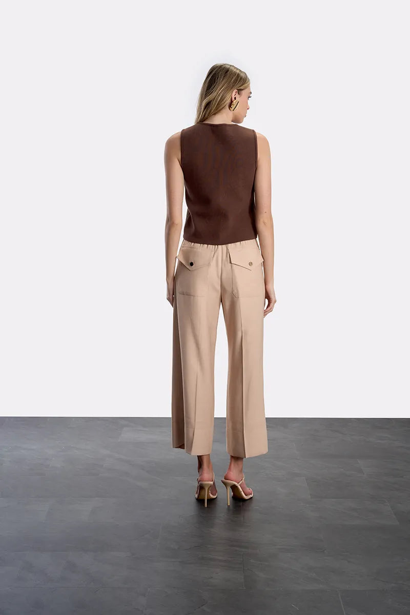 SKU Basic Neutral Crema Pants
