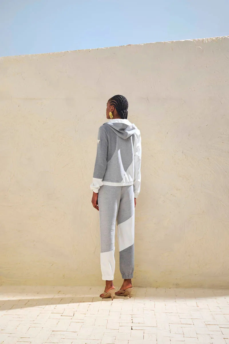 SKU Light Sweater Grey Sport Set