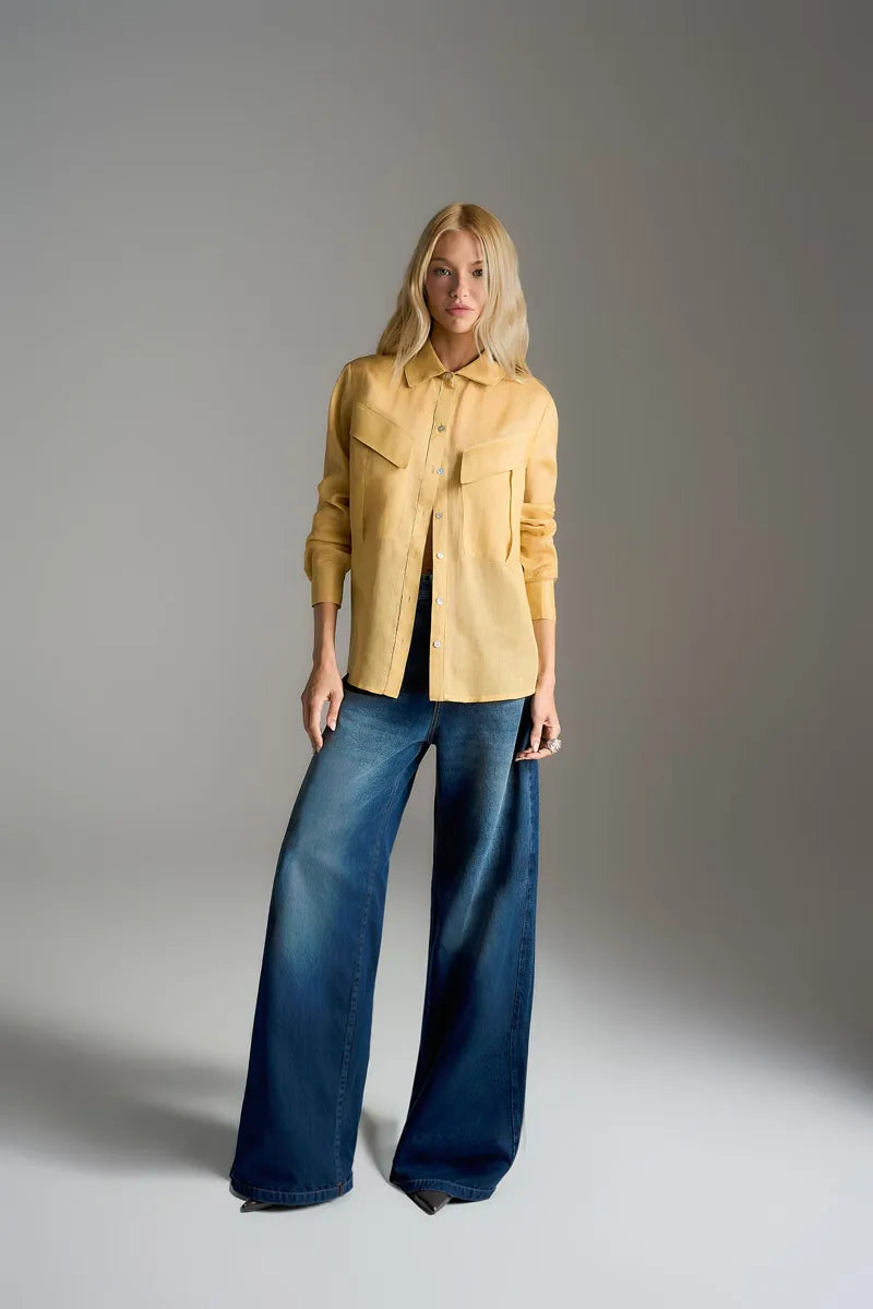 SKU Pure Linen Modern Shirt