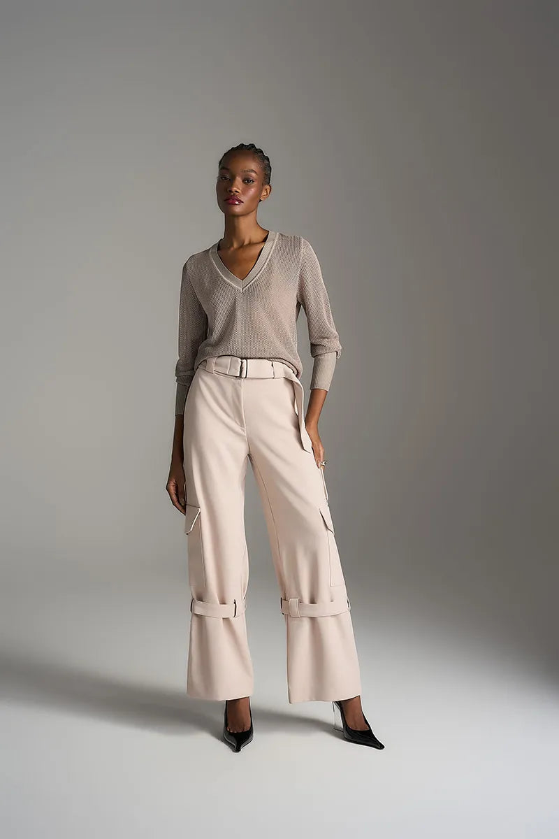 SKU Long Sleeve Blouse Lightweight Champagne