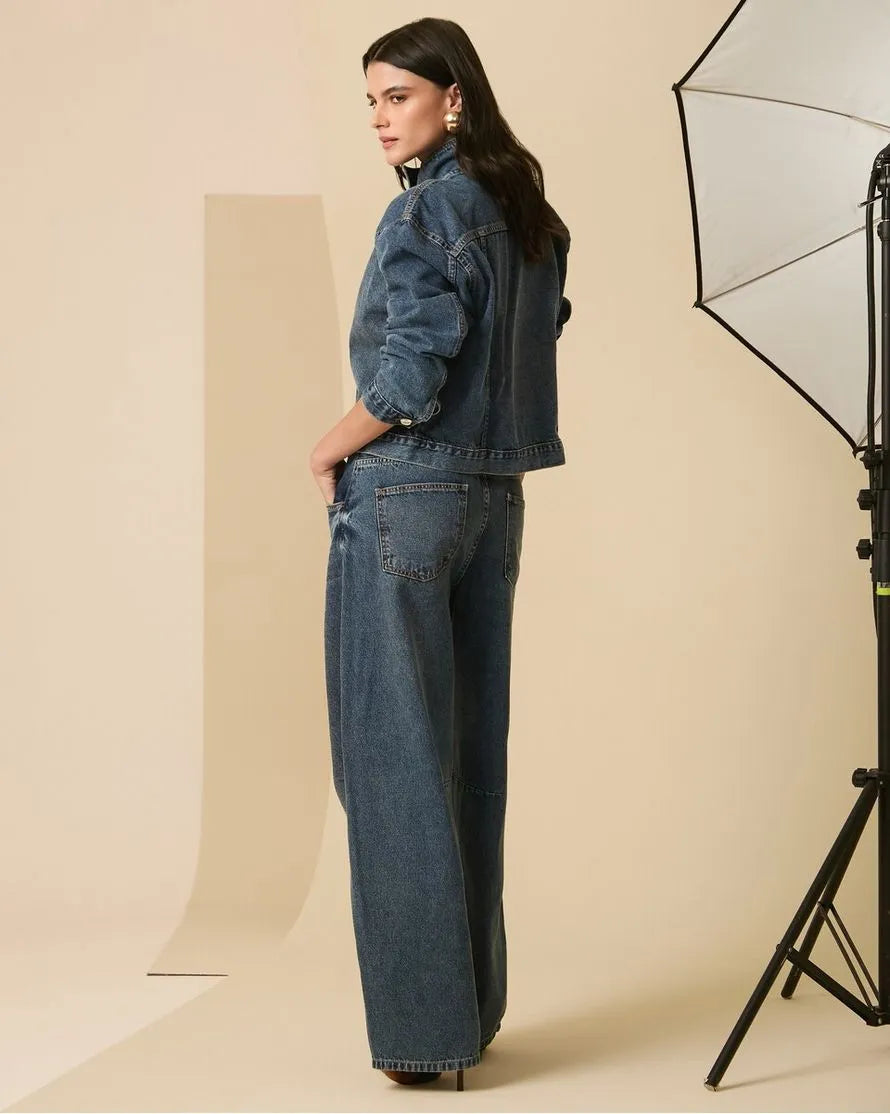 ANF Barrel Dirty Denim Pants