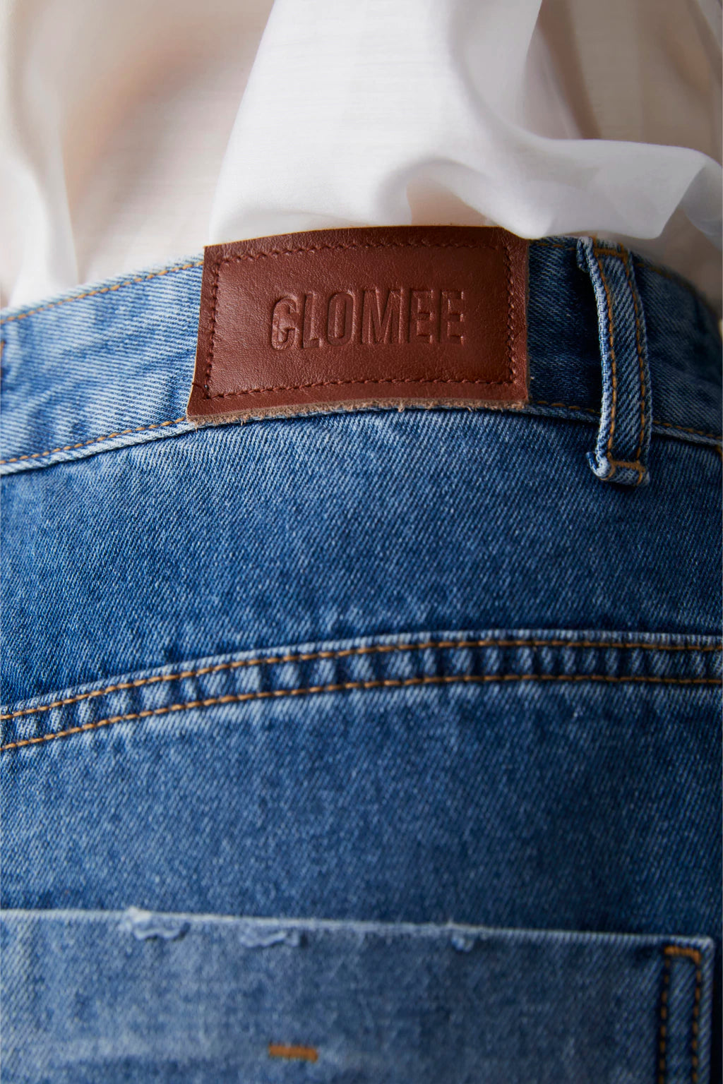 CLM Basic Denim Wide Leg Pants