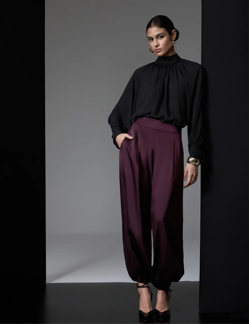 STRSS Long Sleeve Basic Blouse