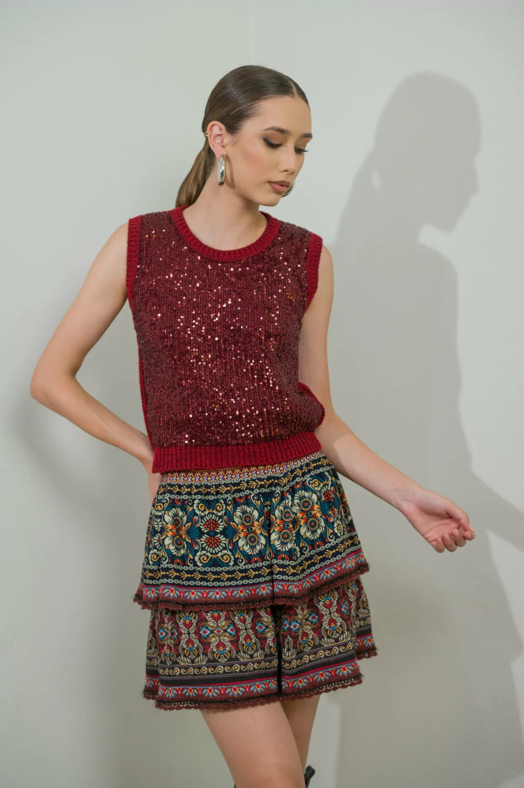 CCP Elise Vest Top Red