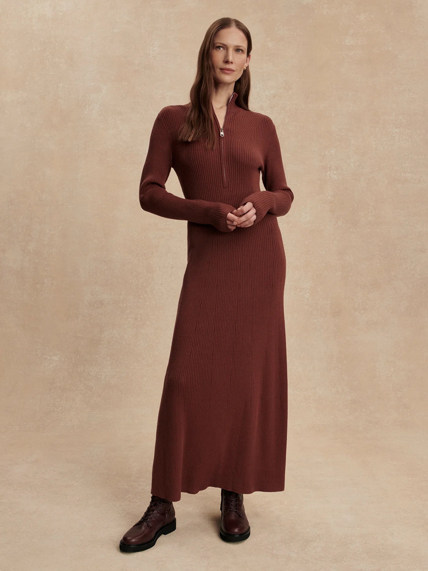 VLY Brunet Maxi Dress