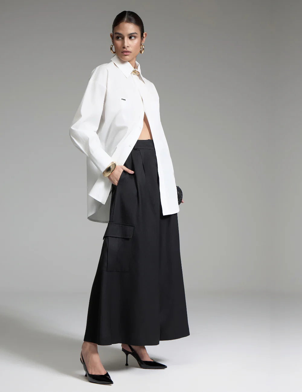 STRSS White Over Shirt