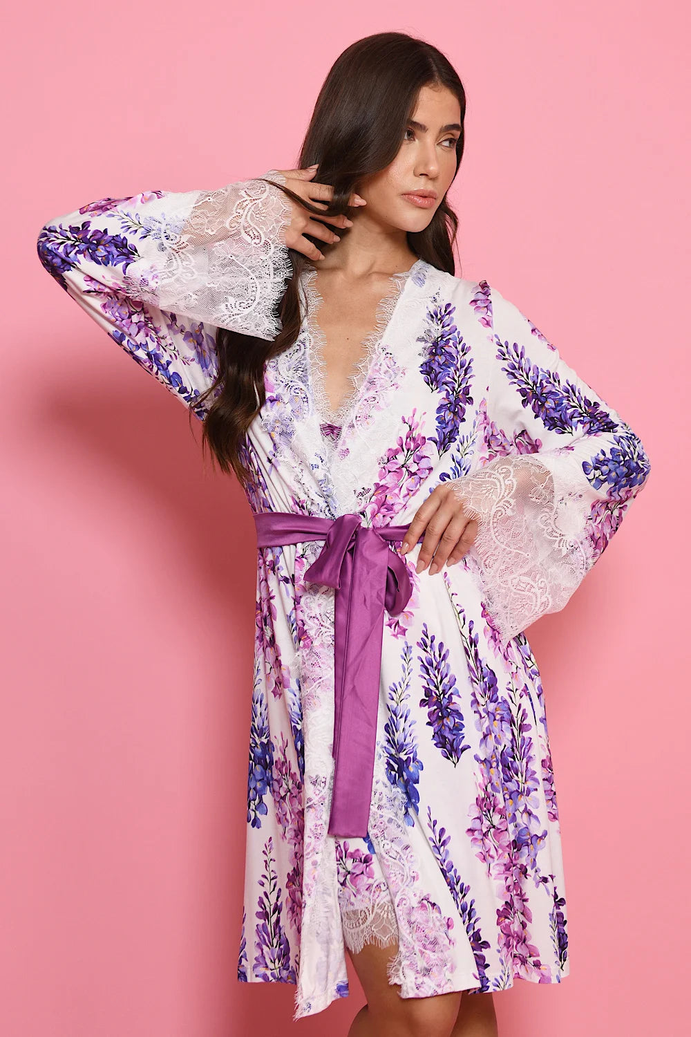 MISVC Luxury Nightgown Lavender