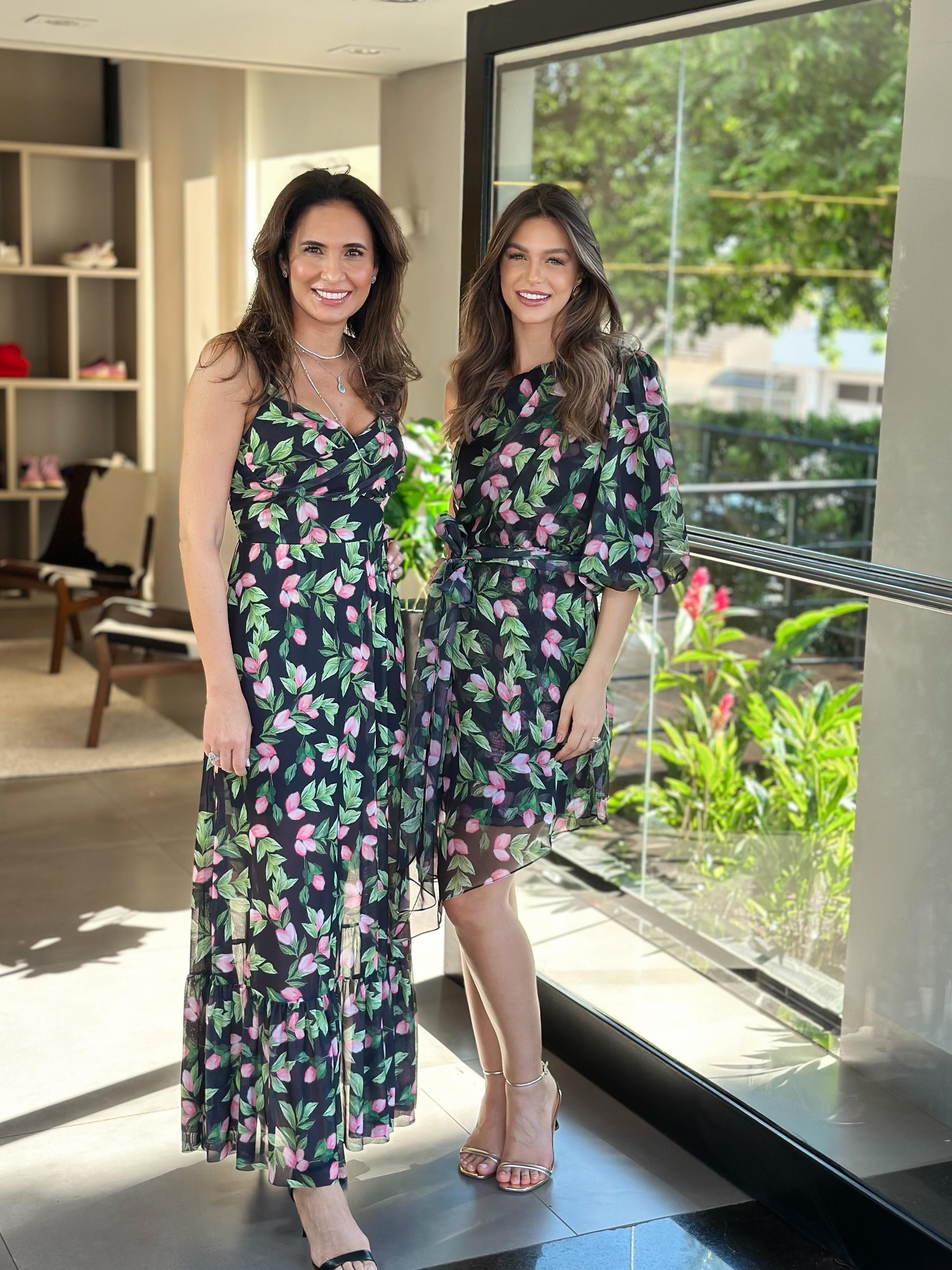 STRSS Long Floral Dress
