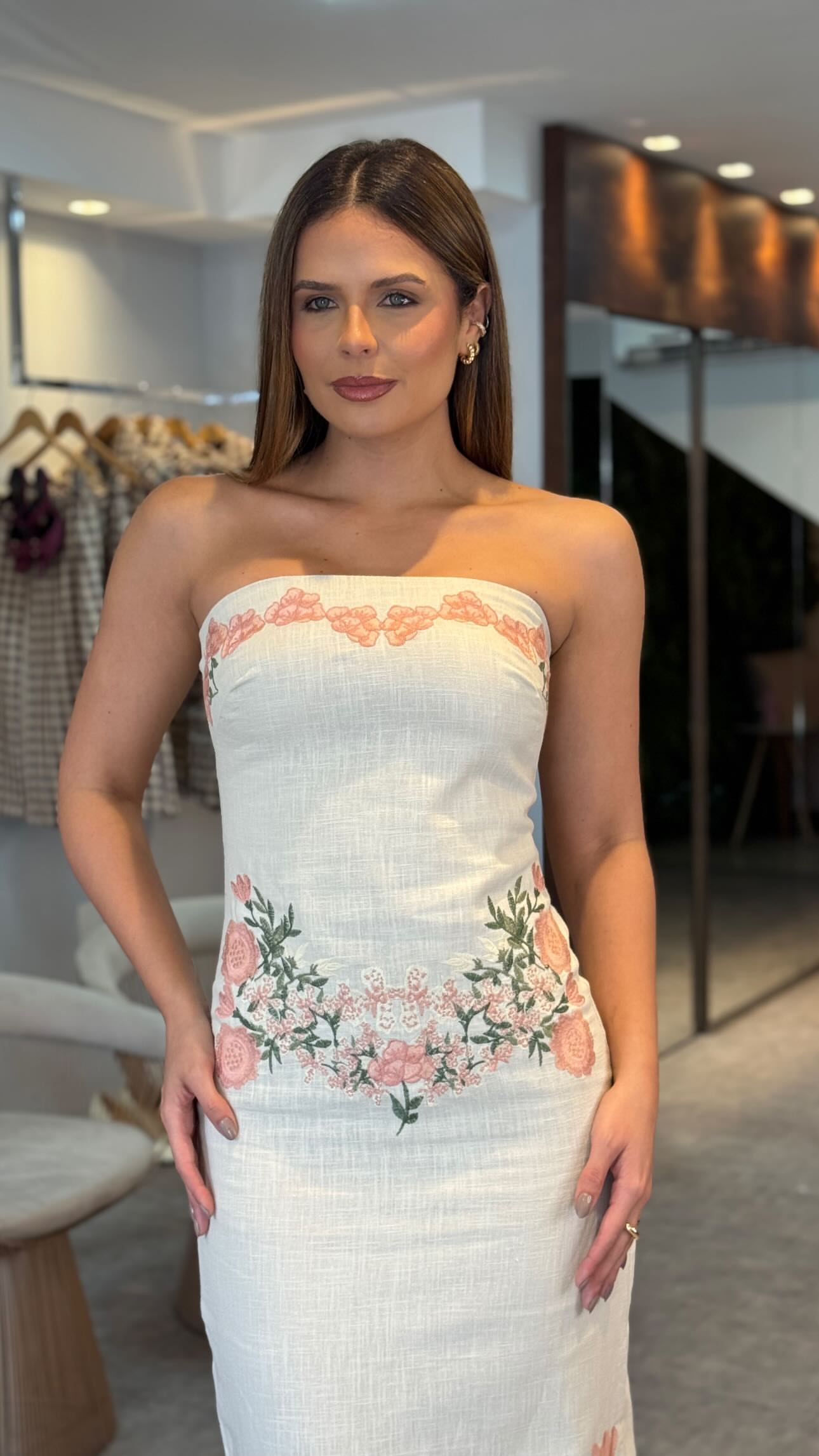 ANF Embroidered Sophistique Dress