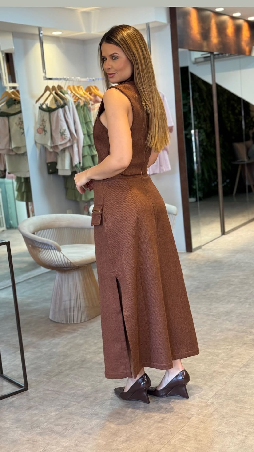 ANF Tailored Brown Set