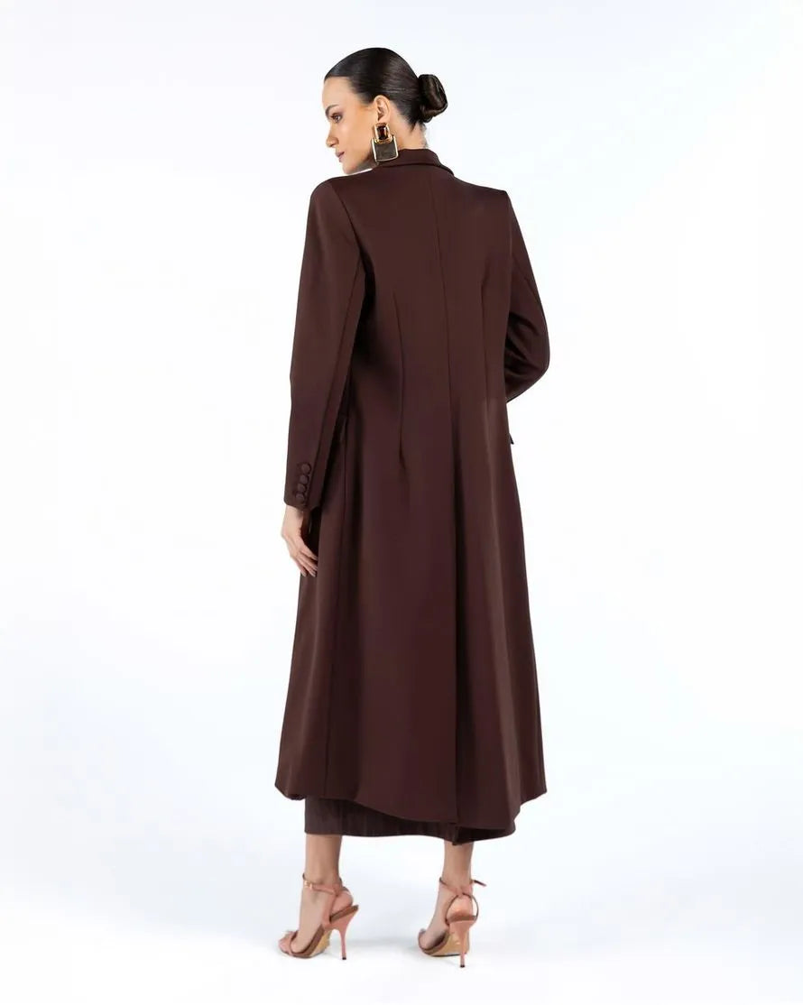 ANF Brown Heavy Trench Coat