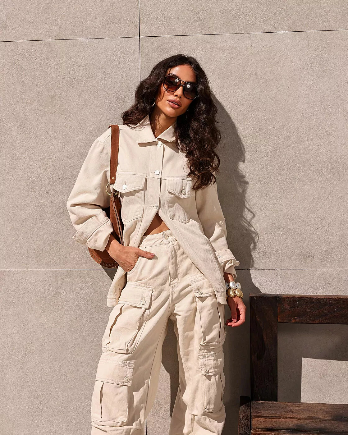ACC Sand Oversized Jacket